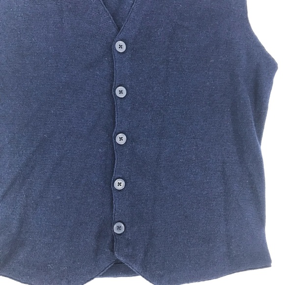 Jermyn & Bond merino wool blend vest men's size medium - Picture 7 of 11